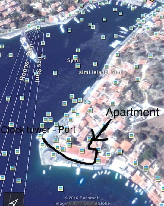 Aegli Apartments Deluxe Symi Exterior photo